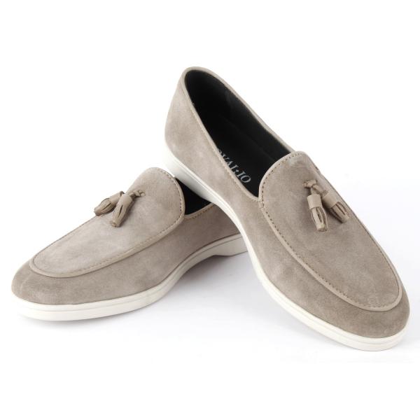 Mittens Daim Gris