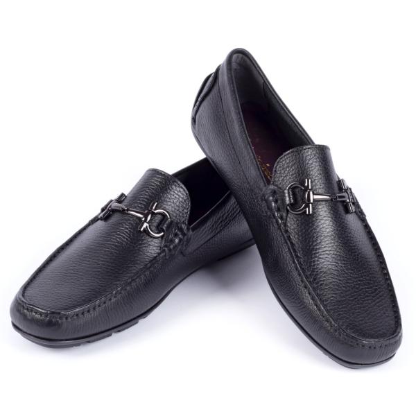 Roucoul Noir Cuir