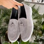 Mittens Daim Gris