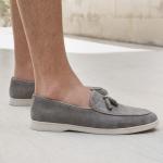 Mittens Daim Gris