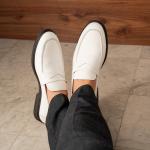 Stephen King Blanc Cuir
