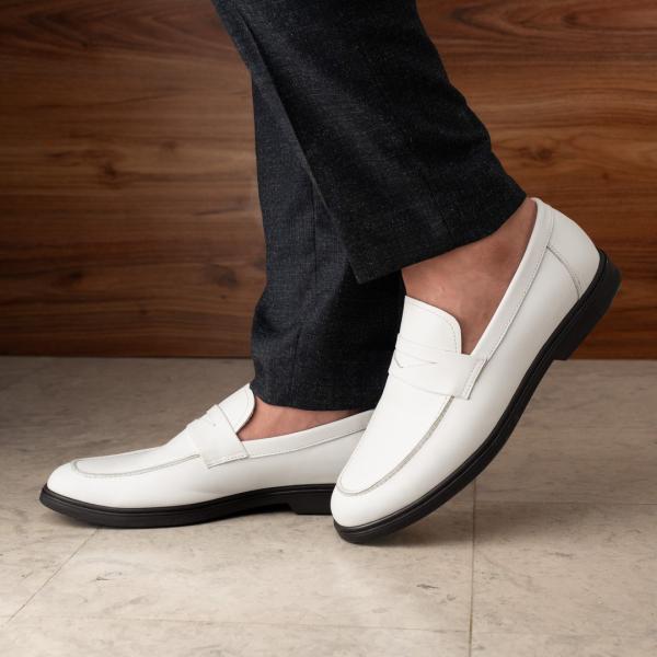 Stephen King Blanc Cuir